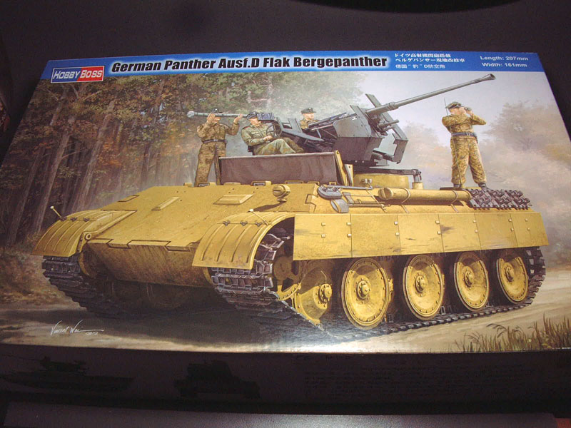  German Panther Ausf.D Flak Bergepanther [ HobbyBoss ] 1/35 1503260852564769013108946