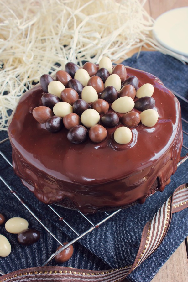 Gâteau de Pâques Chocolat & Framboise 3#