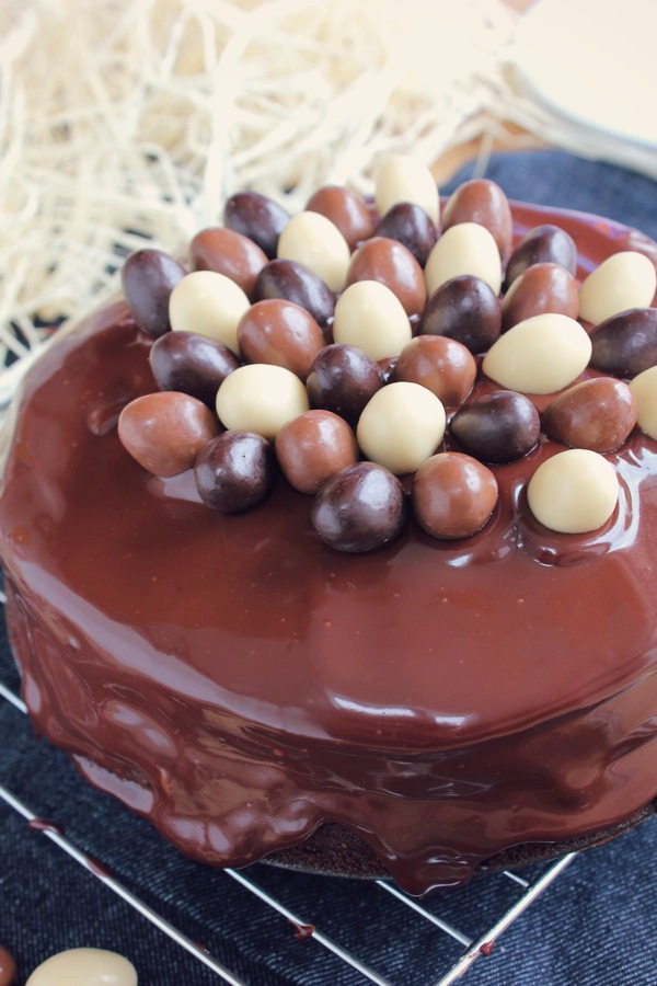 Gâteau de Pâques Chocolat & Framboise 8#