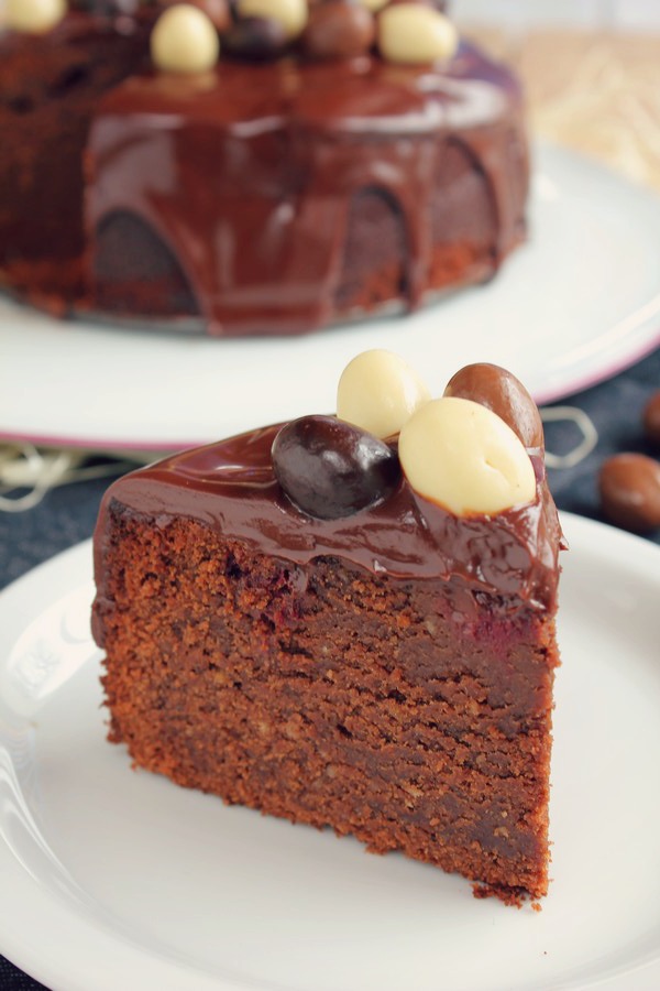 Gâteau de Pâques Chocolat & Framboise 11#