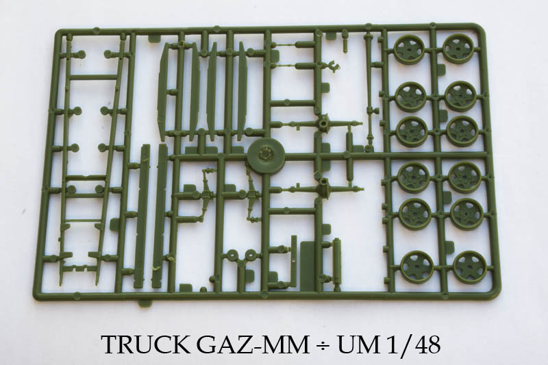 Truck GAZ-MM ÷ UM (Unimodels) ÷ 1/48 1504131001255585013169357