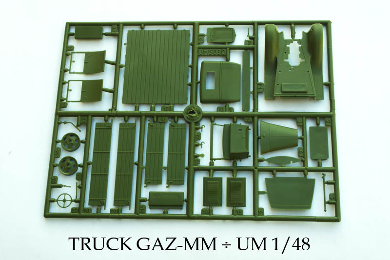 Truck GAZ-MM ÷ UM (Unimodels) ÷ 1/48 1504131001285585013169360