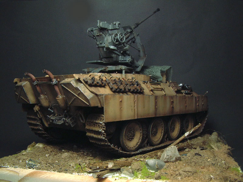 [HobbyBoss] German Panther Ausf.D Flak Bergepanther - 1/35e - 1504200926574769013188938
