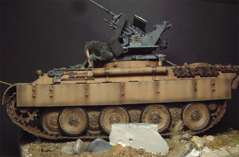[HobbyBoss] German Panther Ausf.D Flak Bergepanther - 1/35e - 1504200927044769013188944