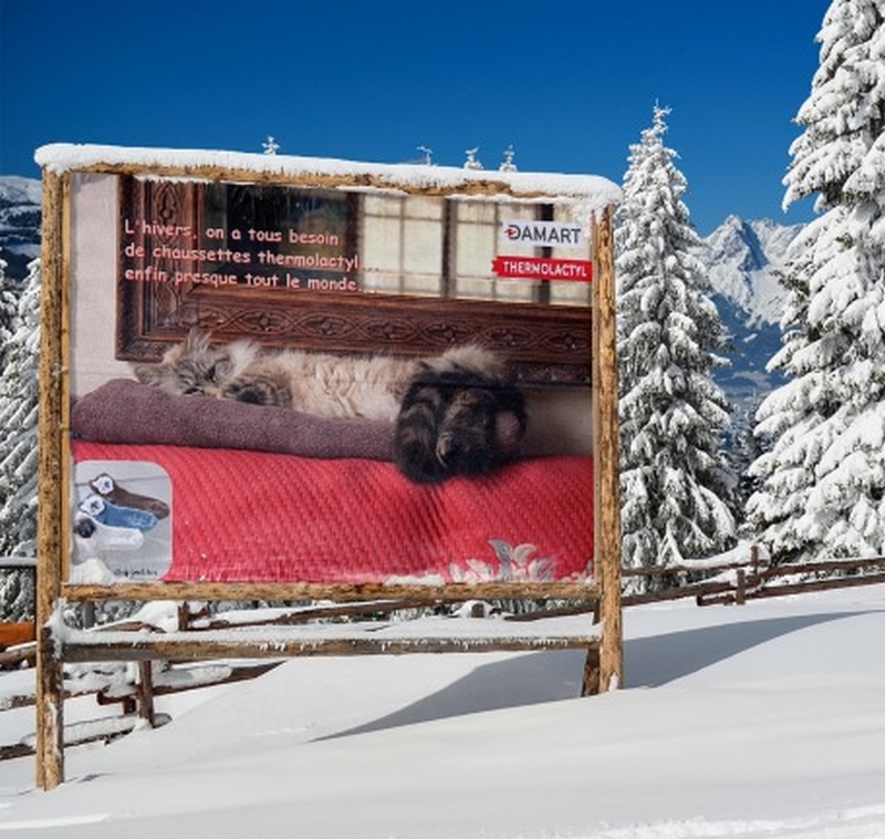 Albane pub chaussettes thermo funia