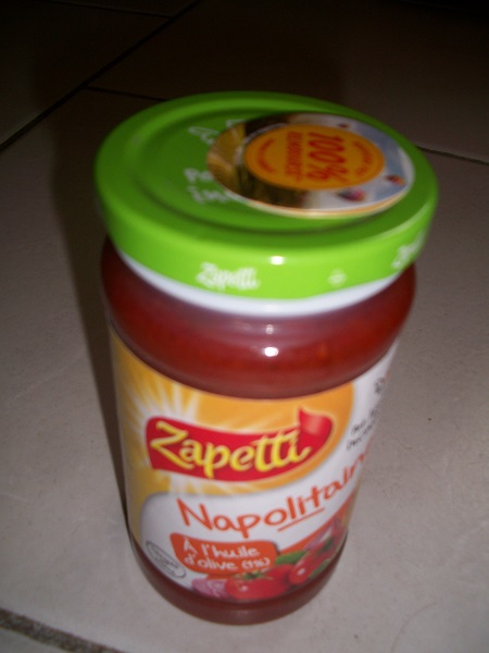 ZAPETTI SAUCE TOMATE 100% remboursé 1505100153174442913252881