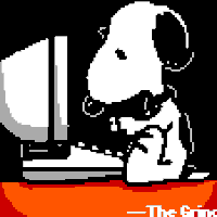 Ani Snoopy Ordinateur5