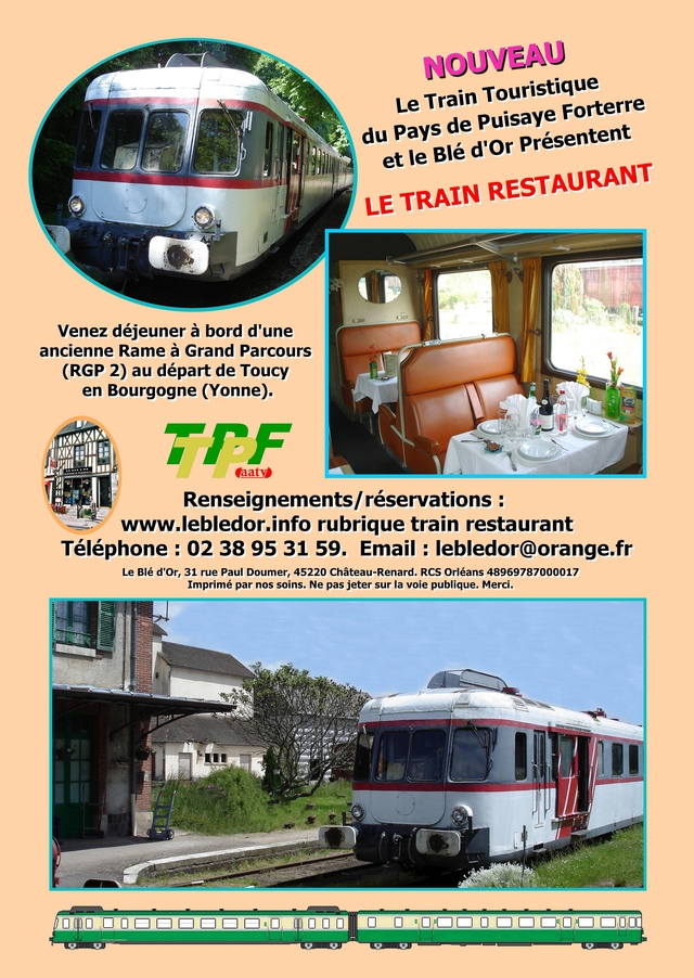 train restaurant AATY