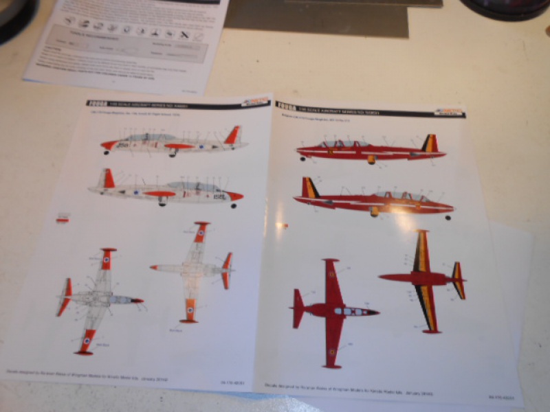 1/48 - Fouga magister - Kinetic  1507210553476230013459945