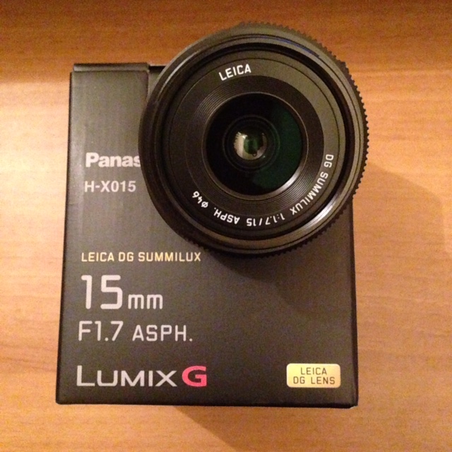 [VENDU-A FERMER] Panasonic Leica DG Summilux 15 mm f/1,7 15072409302119793913467206