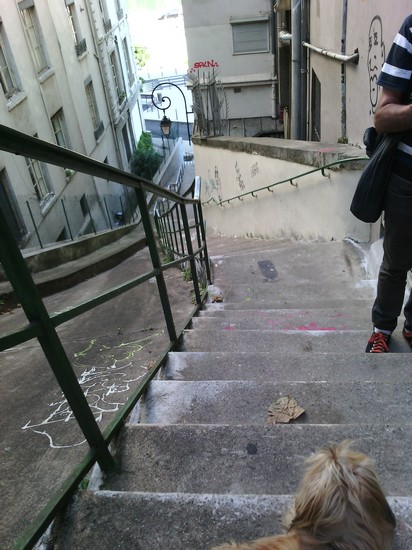 montée escaliers