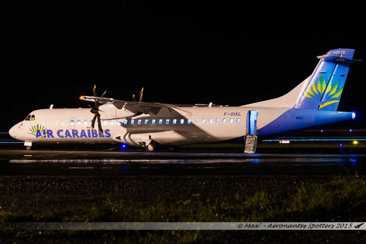 [13 & 14/09/2015] ATR-72 (F-OIXL) Air Caraibes 15091401483120291013580335