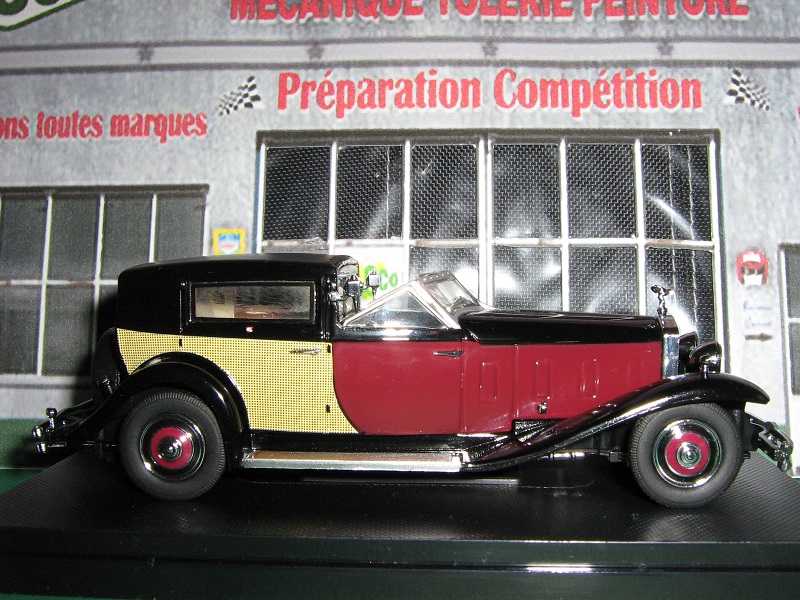 Rolls-Royce Phantom II 1933- Special Sedanca de Ville -Coach by Brewster-Miniature car by Dongguan (30)