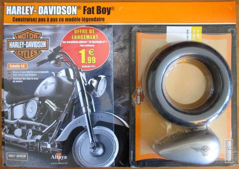 Harley-Davidson Fat Boy (maquette - 1re partie) 15100405053120259513632474