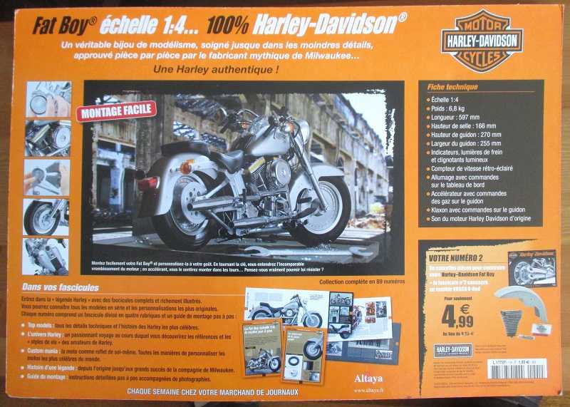Harley-Davidson Fat Boy (maquette - 1re partie) 15100405053220259513632475