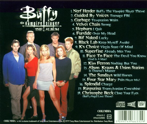 Buffy (CD de la BO) 15100405553520259513632788