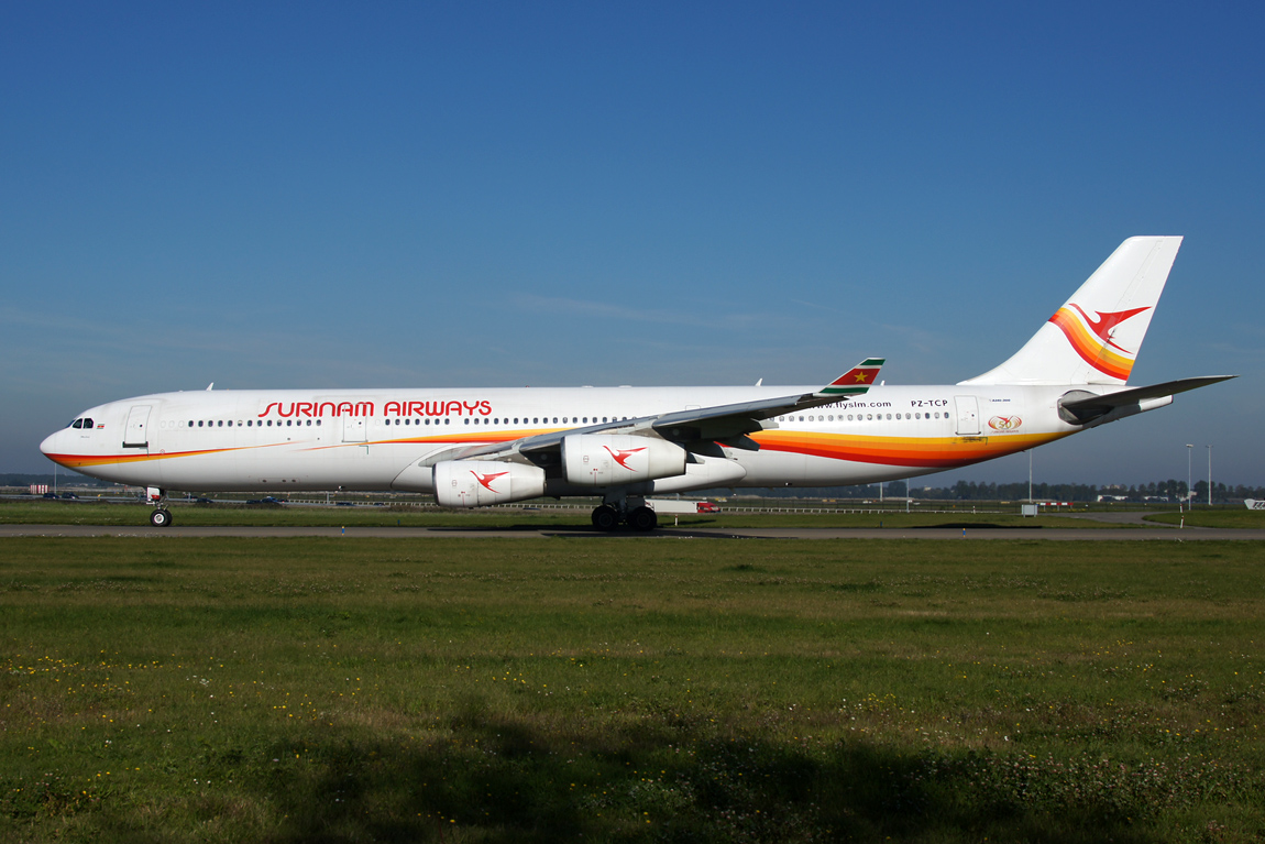 1020 A340 PZ-TCP Surinam
