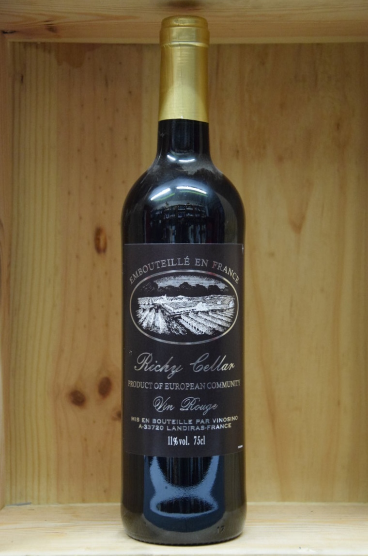 Photo Richy Cellar Vin de table Rouge 11 75cl de l'album Vin de