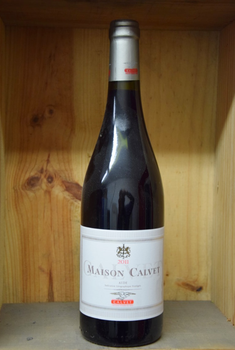 Photo IGP de l'Aude Maison Calvet Rouge 2011 12 75cl de l