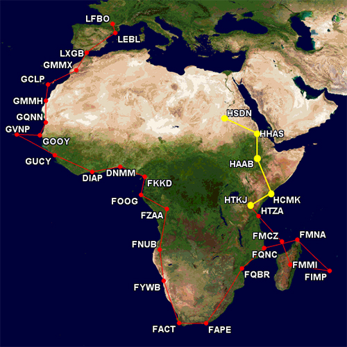 Carte Afrique Jour 8 small