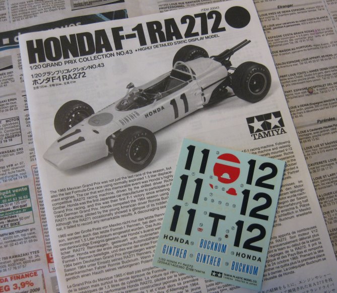 Honda RA272 - Tamiya 1/20e 1510231134403532813685251