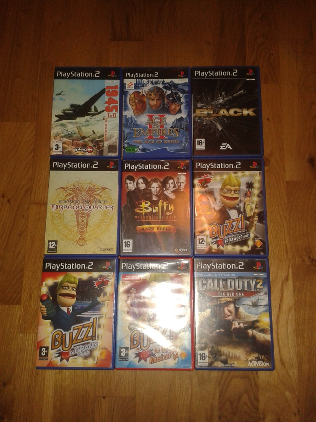 arrivage - Playstation 2 15102506371412298313692325