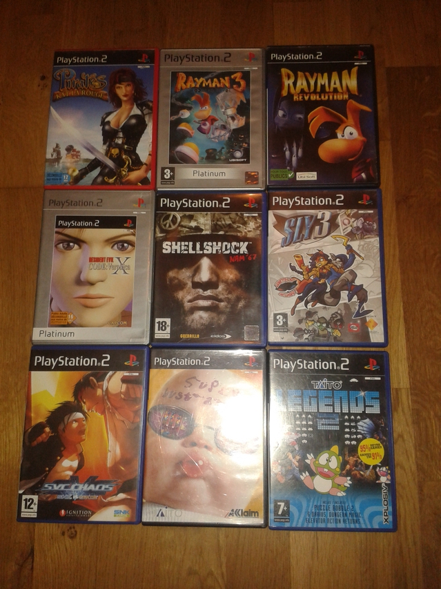 arrivages - Playstation 2 15102506374012298313692326