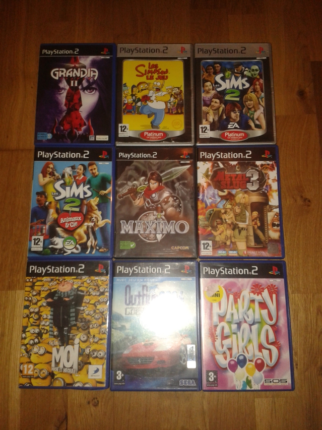 arrivage - Playstation 2 15102506394712298313692334