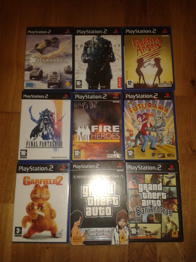 arrivage - Playstation 2 15102506401212298313692335