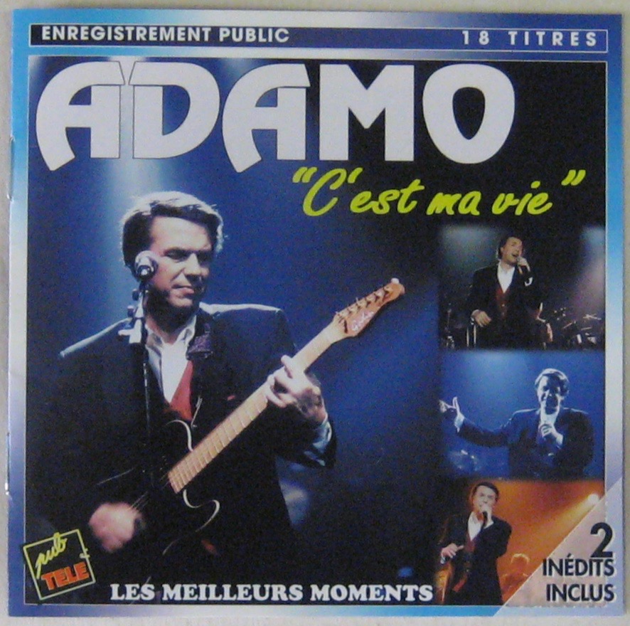 Naps Ma Ville Et Ma Vie C'est ma vie de Adamo, CD chez sing-sing - Ref:1128729242
