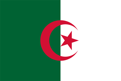Flag Algeria small