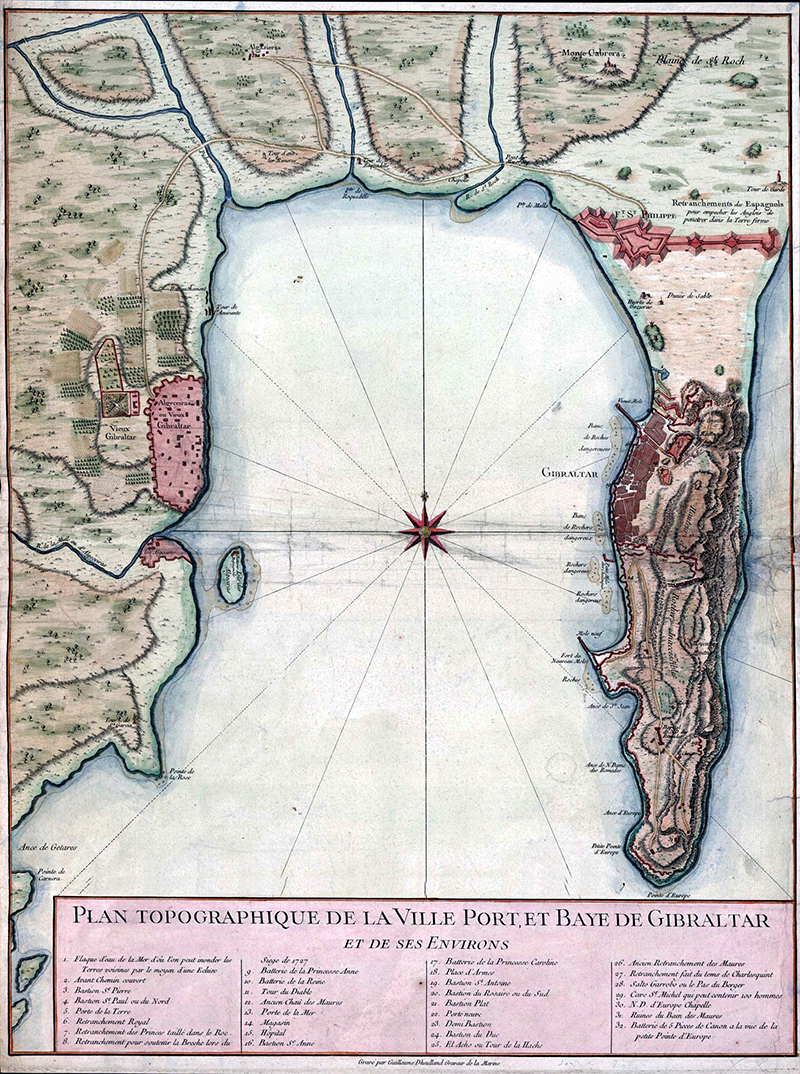 Gibraltar_and_Bay_map_1750 small