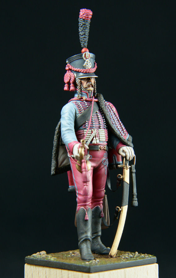 Trompette de Hussards du 3ème Régiment vers 1808 1511200756013593413765942