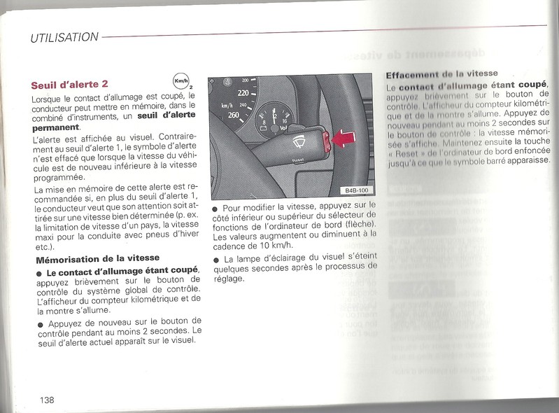 2 Alerte de depassement de vitesse