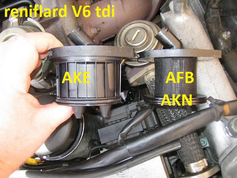 reniflard V6 TDI