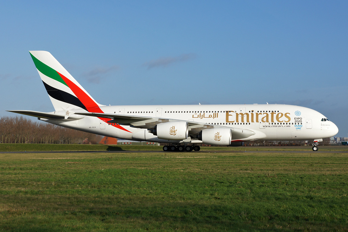 3105 A380 A6-EEX Emirates