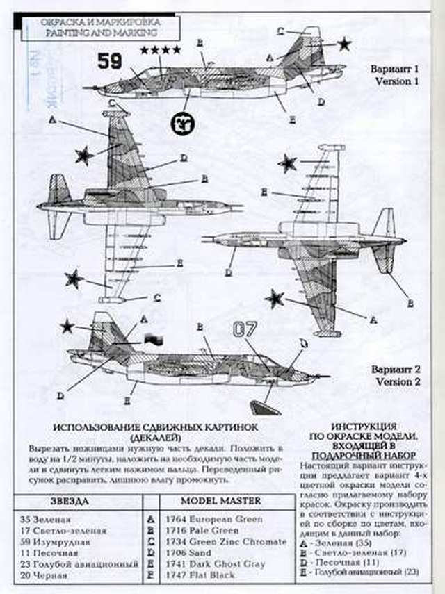Су 25 схема