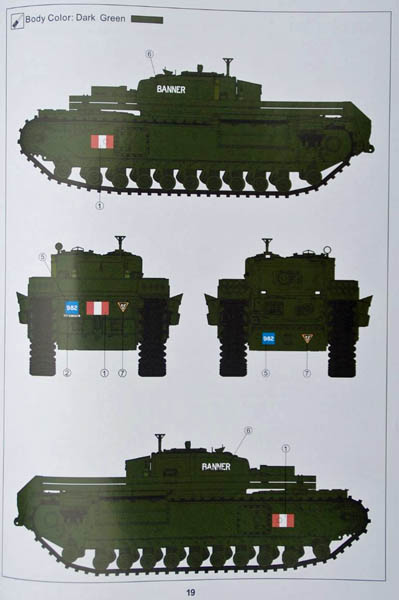 CHURCHILL AVRE with Snake Launcher ÷ AFV Club AF35259 ÷ 1/35 1601090133105585013883014