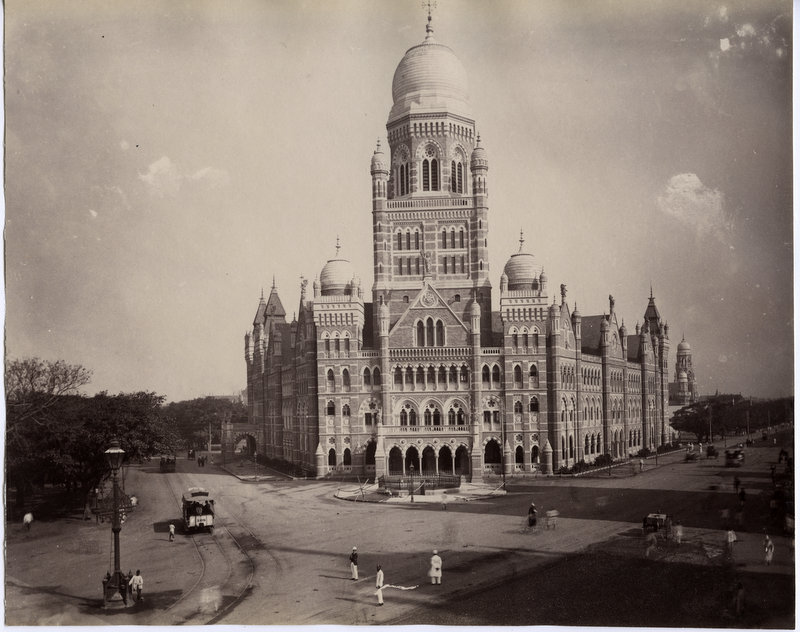 $ $ Beautiful Architechture in Bombay (Mumbai) - c1890's