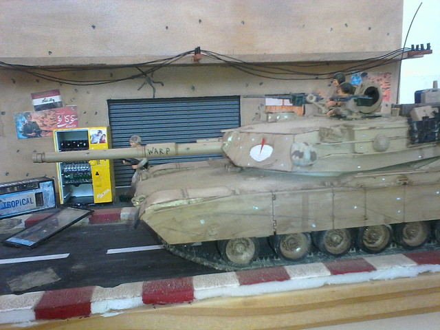 Diorama Irak - ABRAMS - Tamiya 1/35 16012602052619357813925934