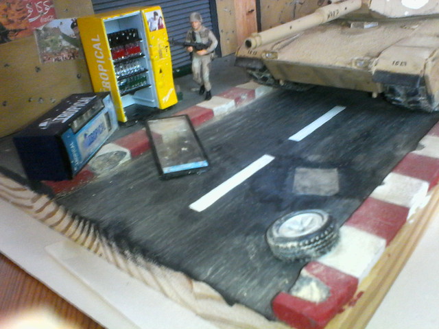 Diorama Irak - ABRAMS - Tamiya 1/35 16012602054619357813925939