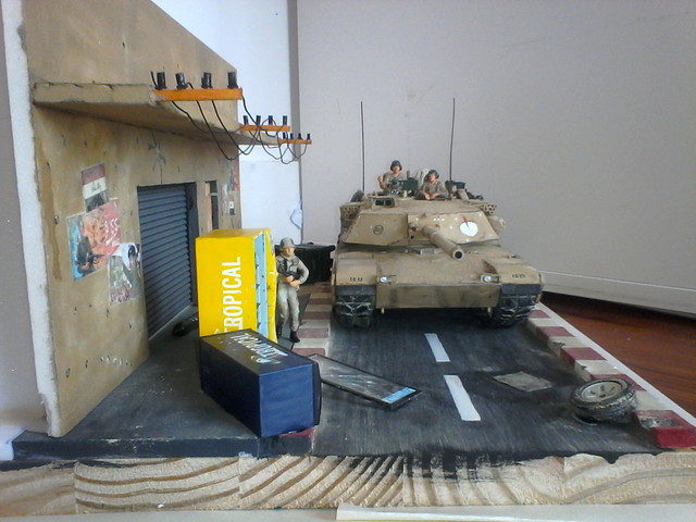 Diorama Irak - ABRAMS - Tamiya 1/35 16012602060019357813925942