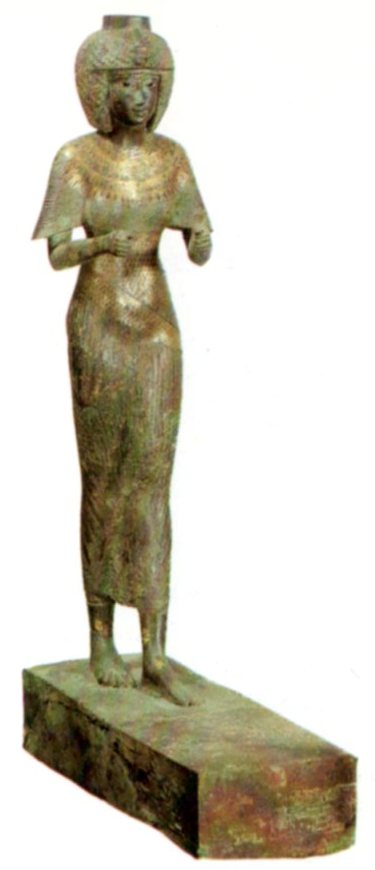 1.10-Statuette bronze, or et électrum de Karomana-XXIIè Dynastie