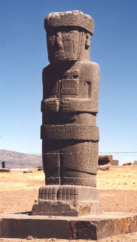 13-Statue monolithique-Tihuanaco