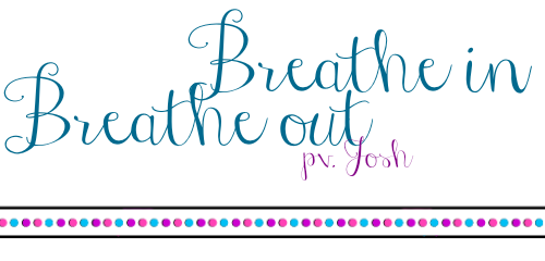 Breathe in, breathe out. {pv. Josh, début mai} 16030312243915317514024451