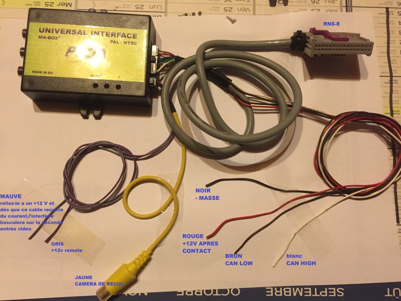 connection boitier PCCM