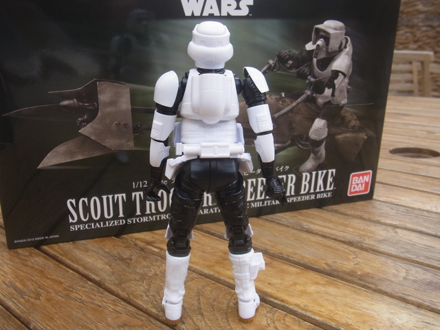 Scout Trooper et Speeder Bike - Bandaï 1/48 1604081216299736114130225