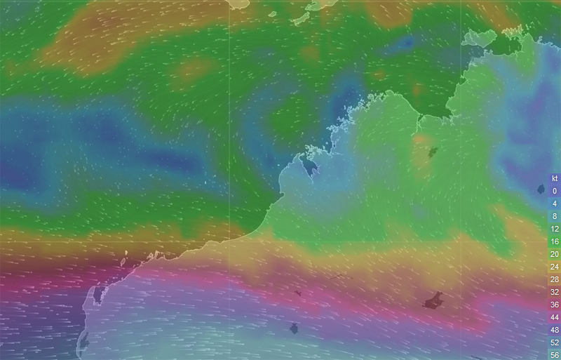 winds FL390 YPDN-YBRM small