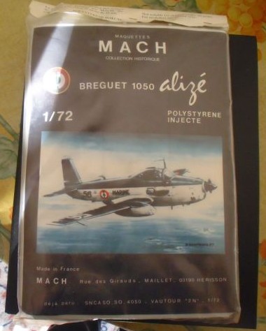 Un avion connu ,une marque de maquettes disparue ,MACH 1604180941267952914160960
