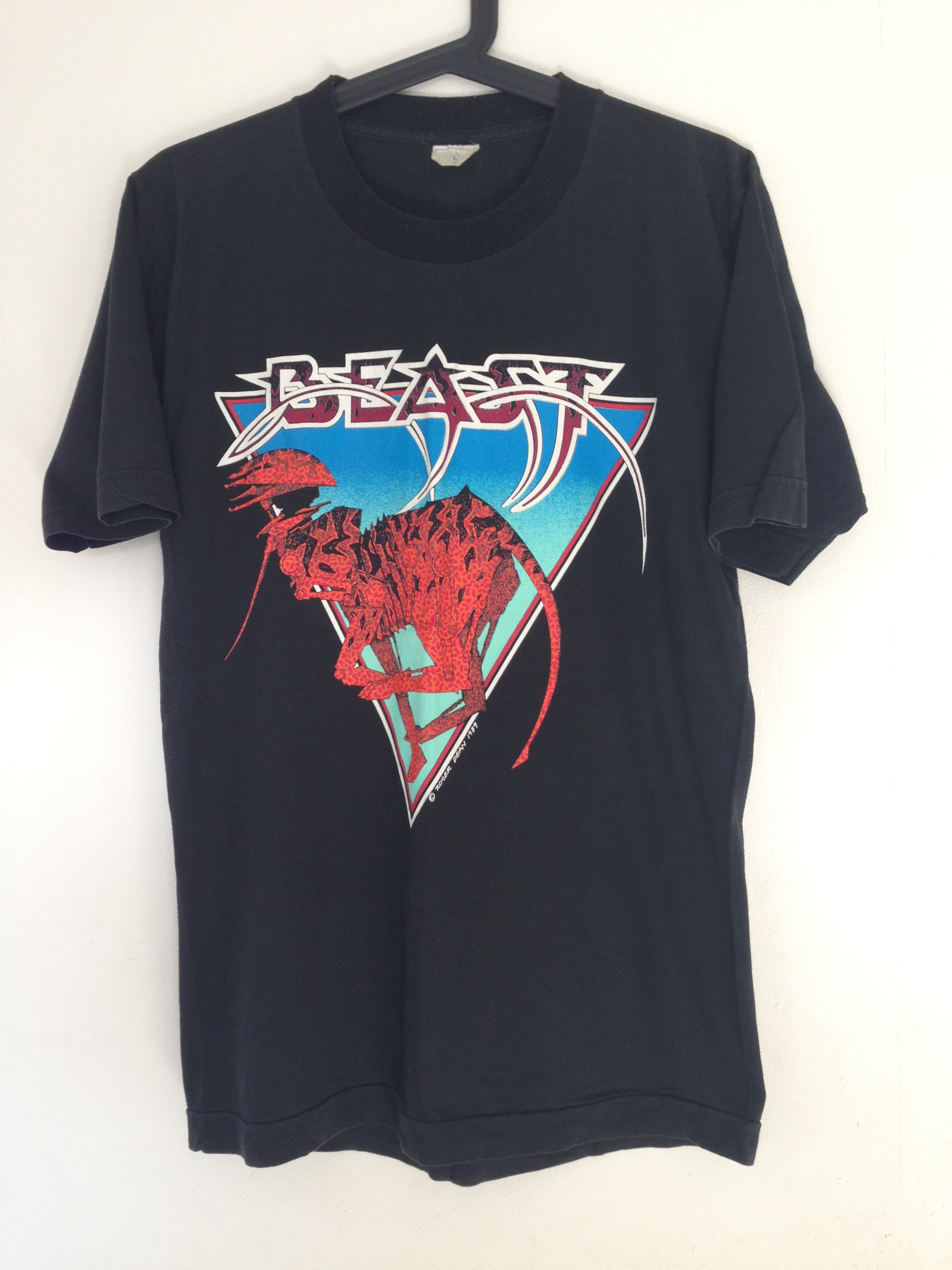 RARE T.Shirt ROGER DEAN Shadow of the Beast Vintage Game Graphic Art ...